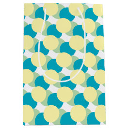 Mediana Bolsa de regalo - Círculos pasteles que sobrevuela