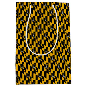 Mediana Bolsa de regalo con bandera de Baltimore, Estados