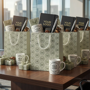 Mediana Bolsa de regalo con logotipo personalizado Regal