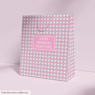 Mediana Bolsa de regalo con nombre personalizado Pretty Pi