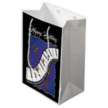 Bolsa de regalo con tema musical