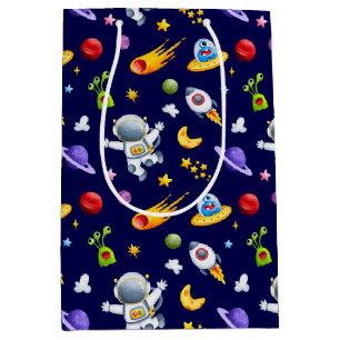 Mediana Bolsa de regalo de alienígenas espaciales astronau