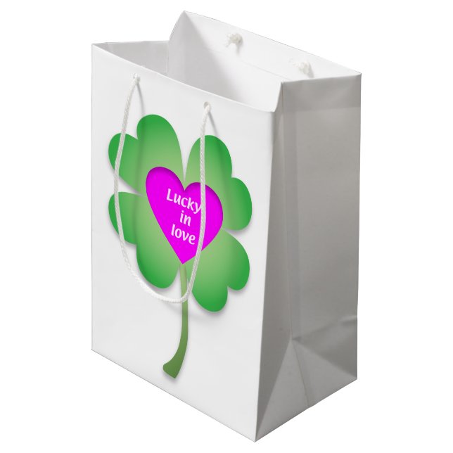 Mediana Bolsa de regalo de Amo (Angulo Anverso)
