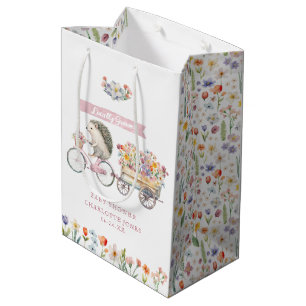 Mediana Bolsa de regalo de Baby Shower de peinado local