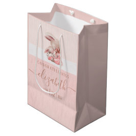 Mediana Bolsa de regalo de Baby Shower para Bunny