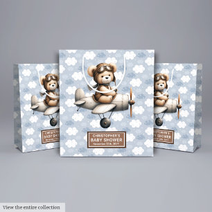 Mediana Bolsa de regalo de Baby Shower para niños con dise