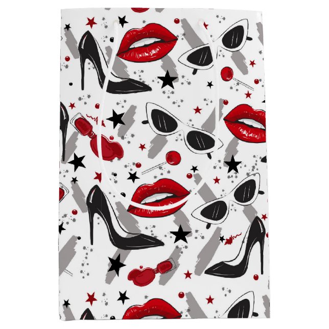 Mediana Bolsa de regalo de belleza de moda (Anverso)