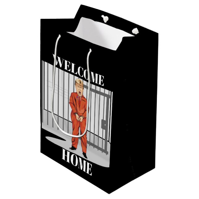Mediana Bolsa de regalo de bienvenida (Angulo Anverso)
