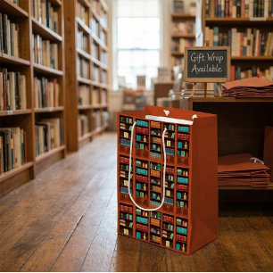 Mediana Bolsa de regalo de Booklover