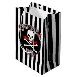 Mediana Bolsa de regalo de Captain Dad