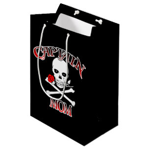 Mediana Bolsa de regalo de Captain Mom