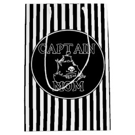 Mediana Bolsa de regalo de Captain Mom
