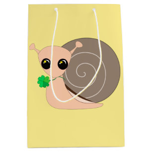 Mediana Bolsa de regalo de caracol lindo