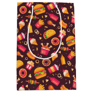 Mediana Bolsa de regalo de comida rápida