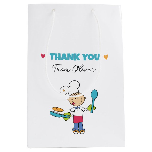 Mediana Bolsa de regalo de cumpleaños de panqueques para n (Anverso)