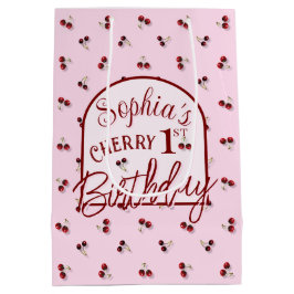 Mediana Bolsa de regalo de cumpleaños para el tema de las 