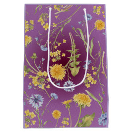 Mediana Bolsa de regalo de Dandelion