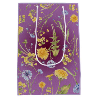 Mediana Bolsa de regalo de Dandelion