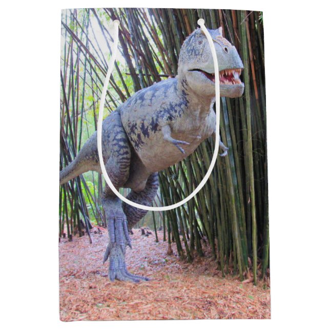 Mediana Bolsa de regalo de dinosaurios - Daspletosaur (Anverso)