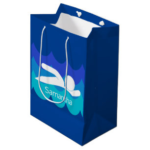 Mediana Bolsa de regalo de diseño de natación