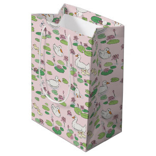 Mediana Bolsa de regalo de Duck Waterlily