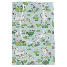 Bolsa de regalo de Duck Waterlily