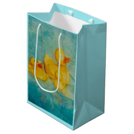 Mediana Bolsa de regalo de Duckie de caucho
