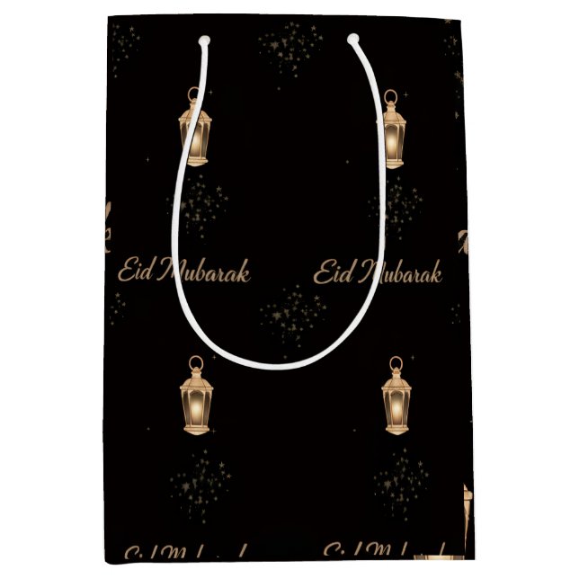 Mediana Bolsa de regalo de Eid (Anverso)
