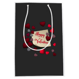 Mediana Bolsa de regalo de el día de San Valentín