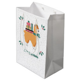 Mediana Bolsa de regalo de Fa la la llama
