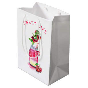 Mediana Bolsa de regalo de Fiesta de frutas de consumo de