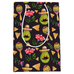Mediana Bolsa de regalo de Fiesta picante mexicana
