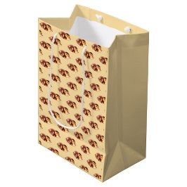 Mediana Bolsa de regalo de foto de patito