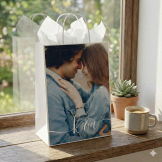 Mediana Bolsa de regalo de fotos