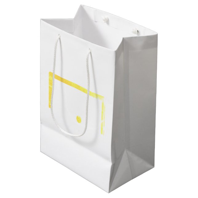 Mediana Bolsa de regalo de gol medio (Angulo Anverso)