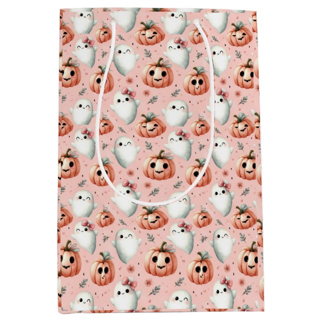 Mediana Bolsa de regalo de Halloween (Anverso)