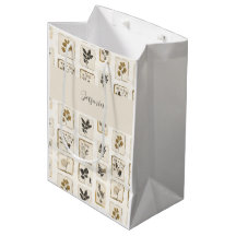 Bolsa de Regalo de Hierbas Botánicas Personalizada