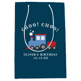 Mediana Bolsa de regalo de la fiesta de cumpleaños del tre