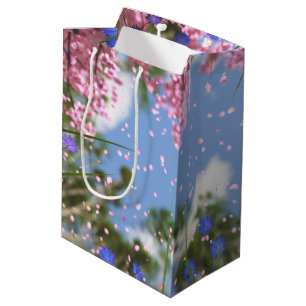 Mediana Bolsa de regalo de las duchas de abril