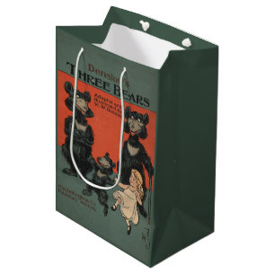 Mediana Bolsa de regalo de los tres osos