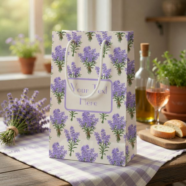 Mediana Bolsa de regalo de manojos de lavanda de Provenza (Subido por el creador)