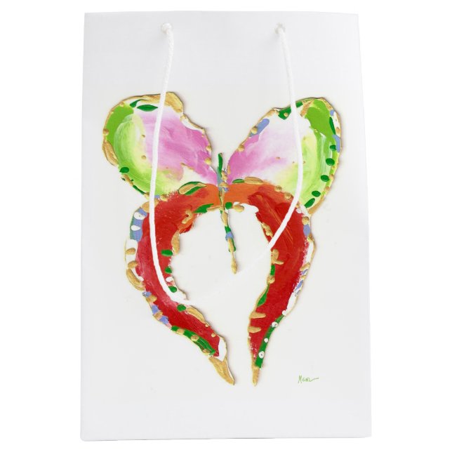 Mediana Bolsa de regalo de mariposa de Groth. (Anverso)