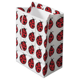 Mediana Bolsa de regalo de mariquita