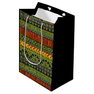 Mediana Bolsa de regalo de medio afrocéntrico