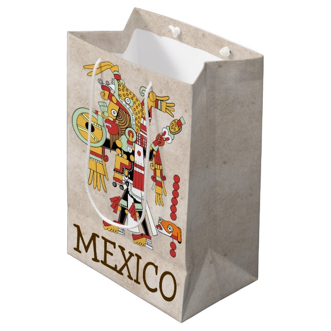 Mediana Bolsa de regalo de México (Angulo Anverso)