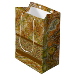Mediana Bolsa de regalo de muestra Earthtone