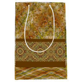 Mediana Bolsa de regalo de muestra Earthtone