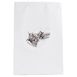 Mediana Bolsa de regalo de Navidad