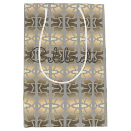 Mediana Bolsa de regalo de papel elegante de tamaño median