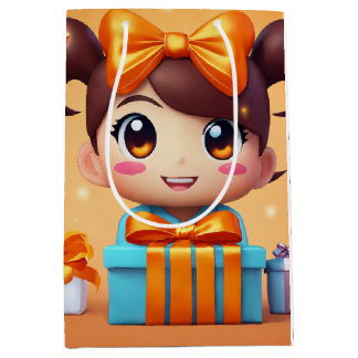 Mediana Bolsa de regalo de papel medio